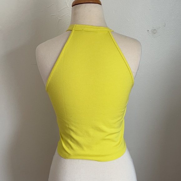 Yellow Halter Top - Picture 2 of 4